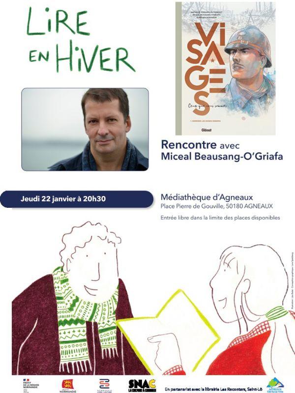 Rencontre avec le scénariste de bande dessinée Miceal Beausang O'Griafa