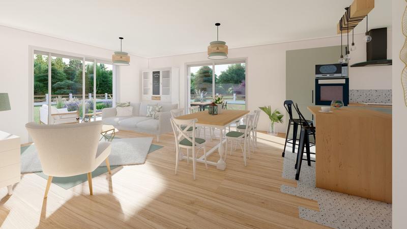 Maison - 95 m² - 4 pièces