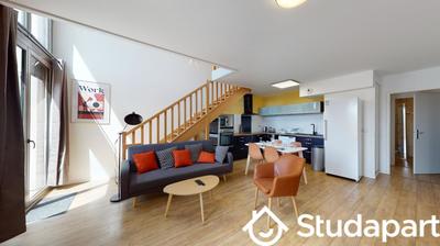 Chambre - 12 m² - 1 pièce