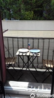 Chambre - 12 m² - 1 pièce