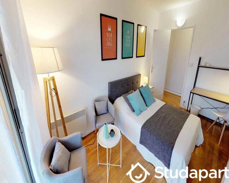 Chambre - 45 m² - 1 pièce