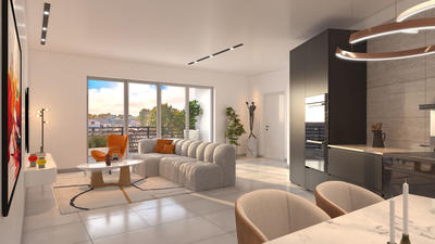 Appartement - 50 m² - 2 pièces