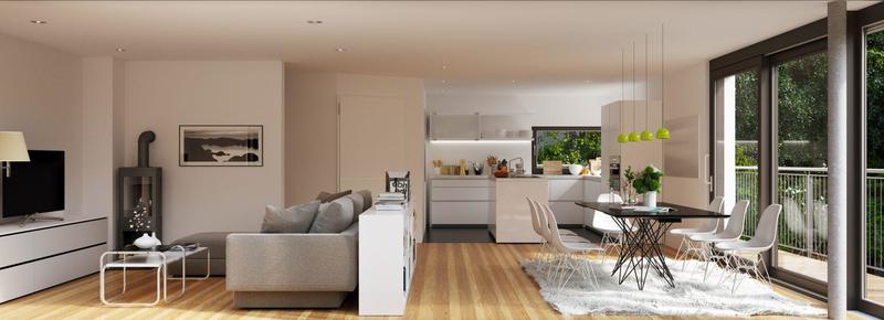 Appartement - 95 m² - 3 pièces