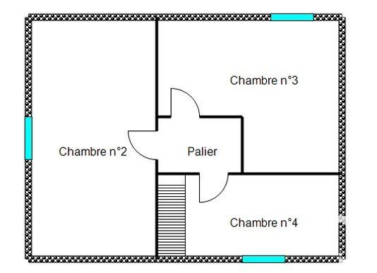 Maison - 115 m² - 4 pièces