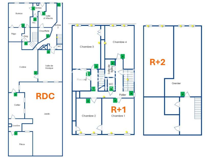 Maison - 240 m² - 9 pièces