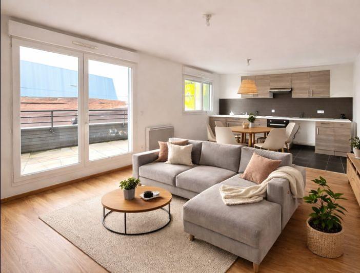 Duplex - 62 m² - 3 pièces