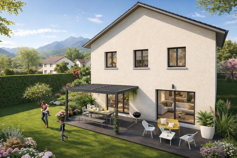 Maison - 96 m² - 4 pièces