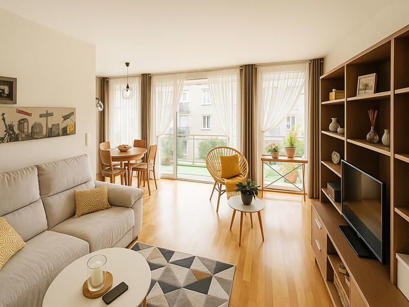 Appartement - 64 m² - 3 pièces