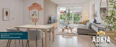 Appartement - 59 m² - 3 pièces