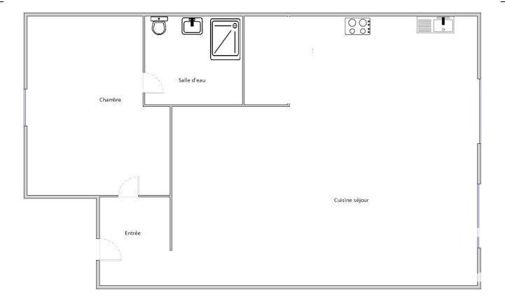 Appartement - 41 m² - 2 pièces