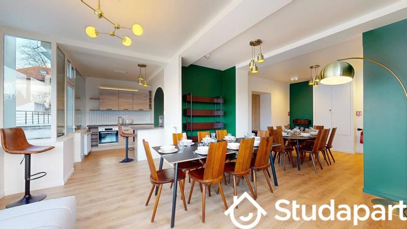 Chambre - 15 m² - 1 pièce