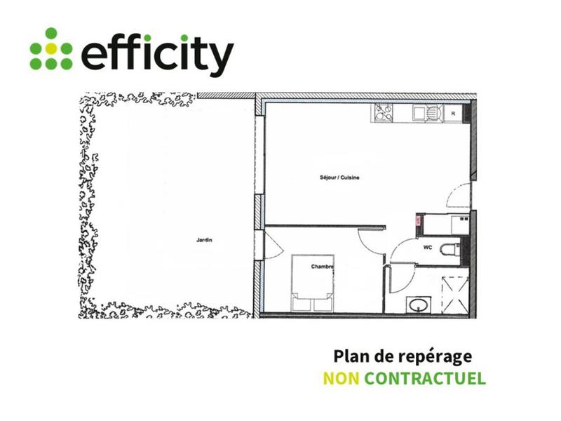 Appartement - 46 m² - 2 pièces