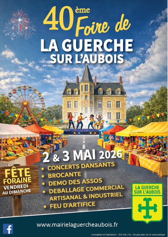 40ème Foire de la Guerche-sur-l'Aubois