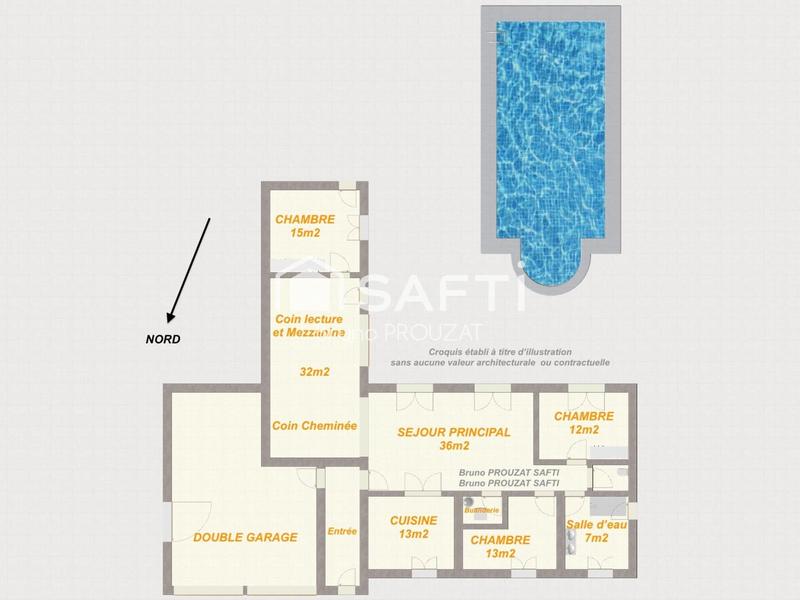 Maison - 136 m² - 5 pièces