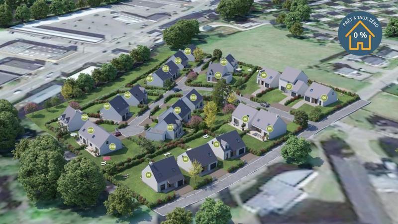 Terrain de lotissements - 458 m²