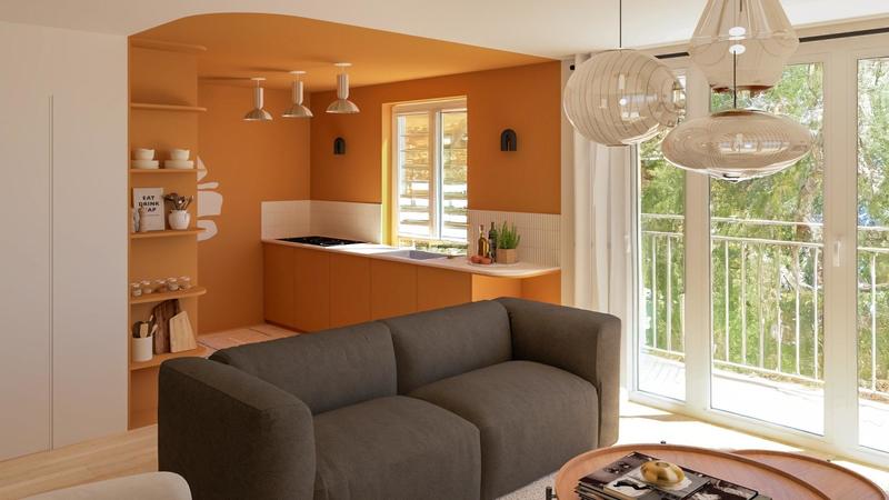 Appartement - 73 m² - 4 pièces