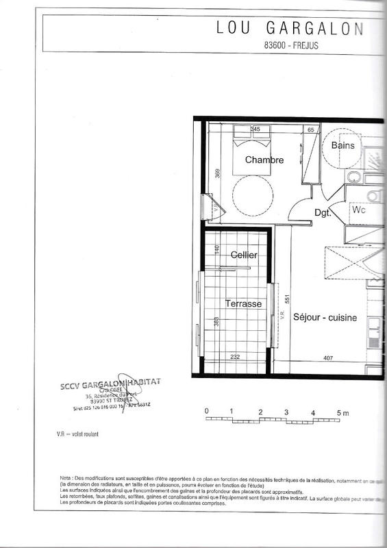 Appartement - 46 m² - 2 pièces