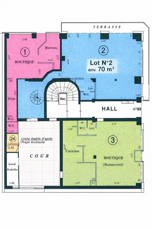 Local commercial - 130 m²