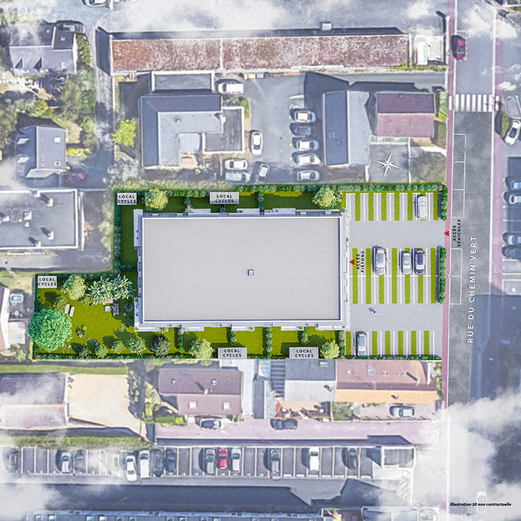 Appartement - 60 m² - 3 pièces