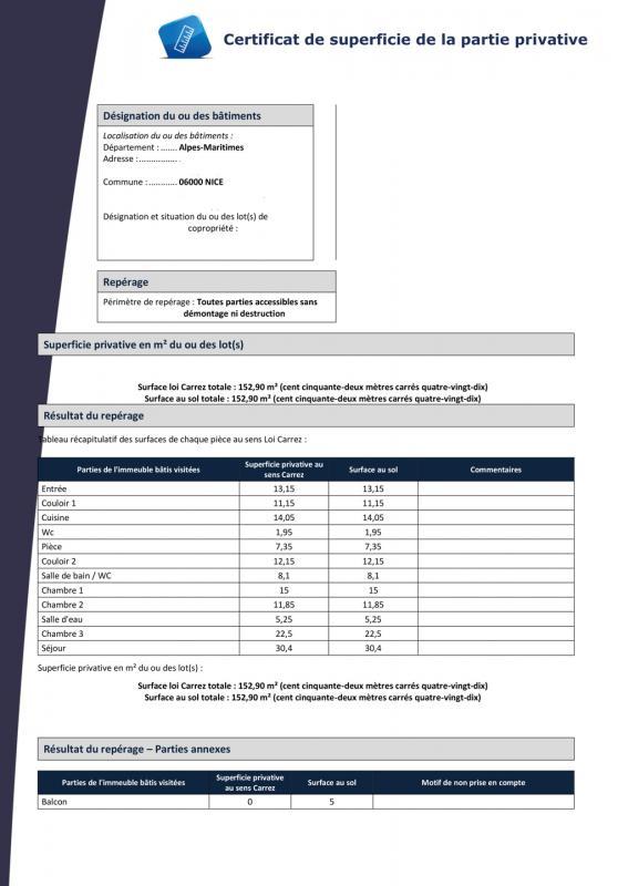 Appartement - 152 m² - 4 pièces