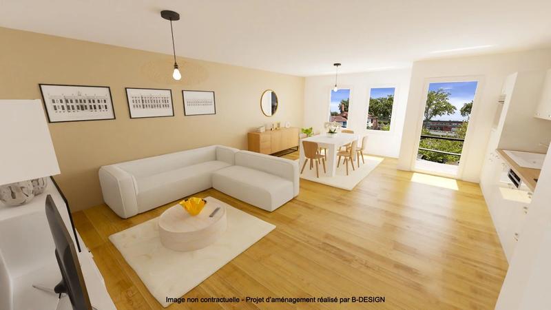 Appartement - 85 m² - 4 pièces