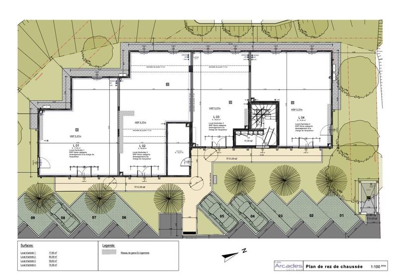 Local commercial - 118 m²