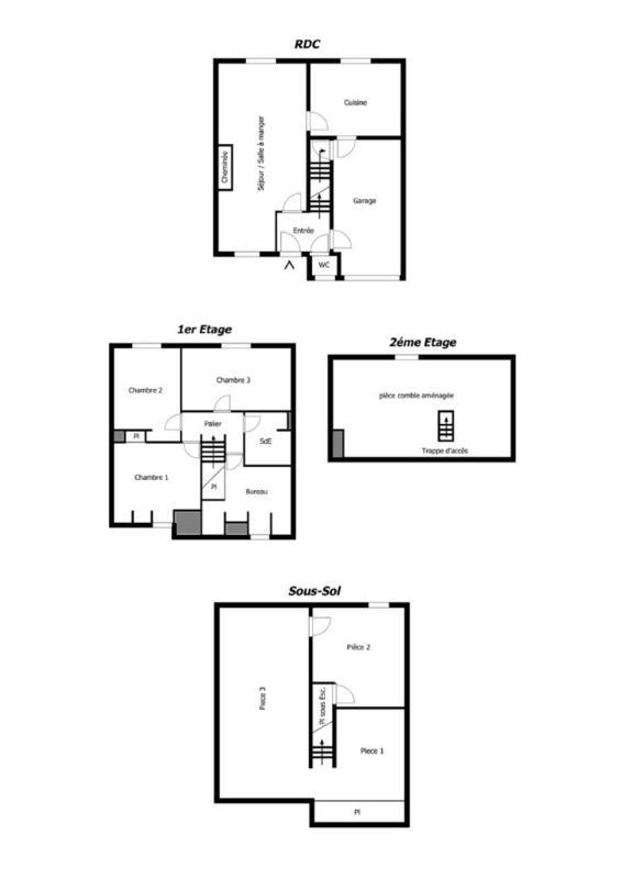Maison - 91 m² - 5 pièces