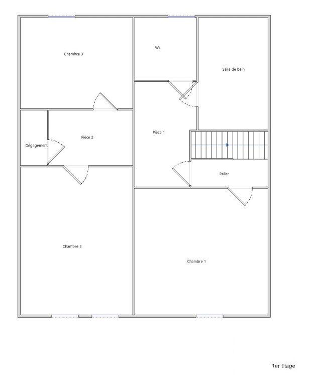 Maison - 115 m² - 7 pièces