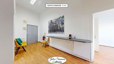 Bureau - 13 m² - 1 pièce