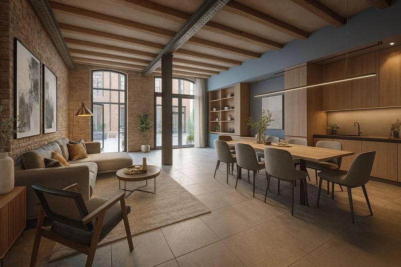 Appartement - 100 m² - 3 pièces