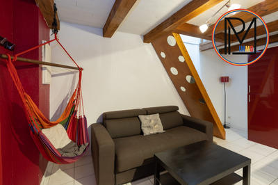 Duplex - 25 m² - 1 pièce