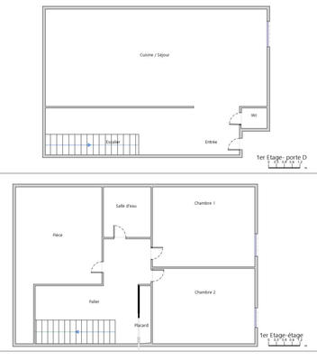 Appartement - 69 m² - 4 pièces