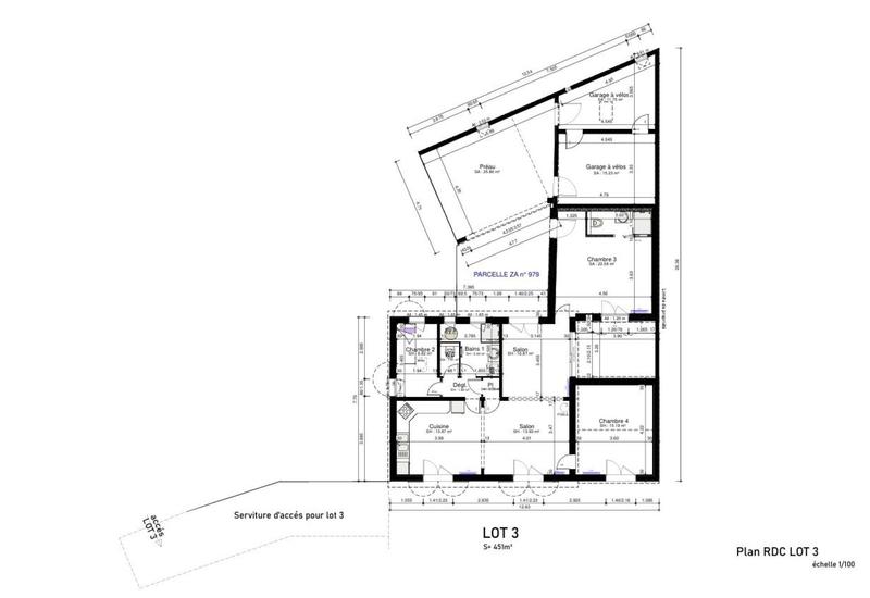 Maison - 72 m² - 4 pièces