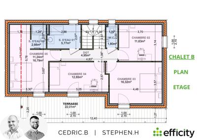 Châlet - 143 m² - 6 pièces