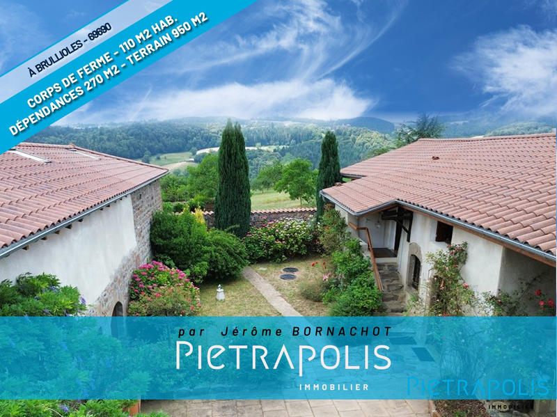 Ferme - 110 m² - 5 pièces