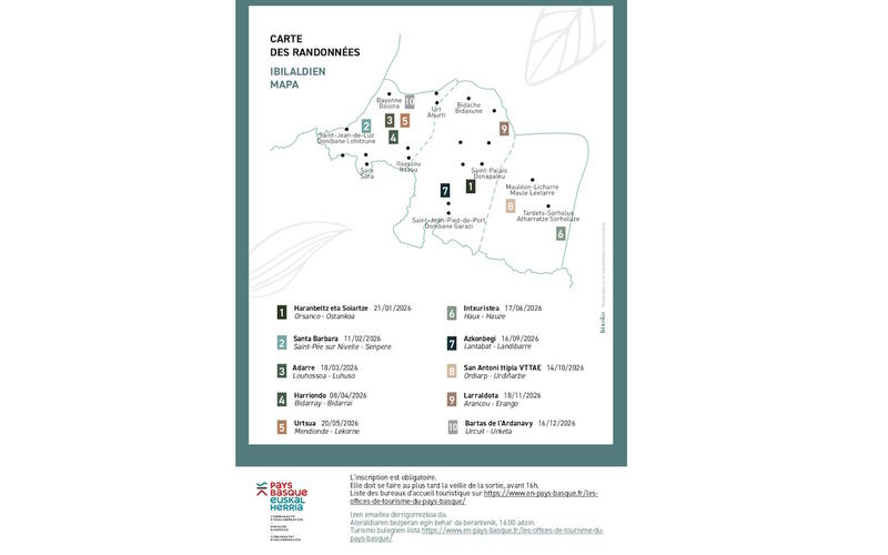 Randonnée accompagnée Capb "Harriondo - Entre les vallées du Baztan et de la Nive"