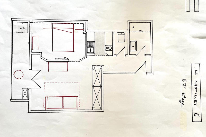 Appartement - 34 m² - 2 pièces