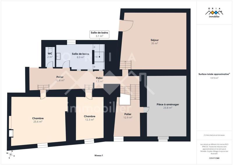 Maison en pierre - 157 m² - 7 pièces