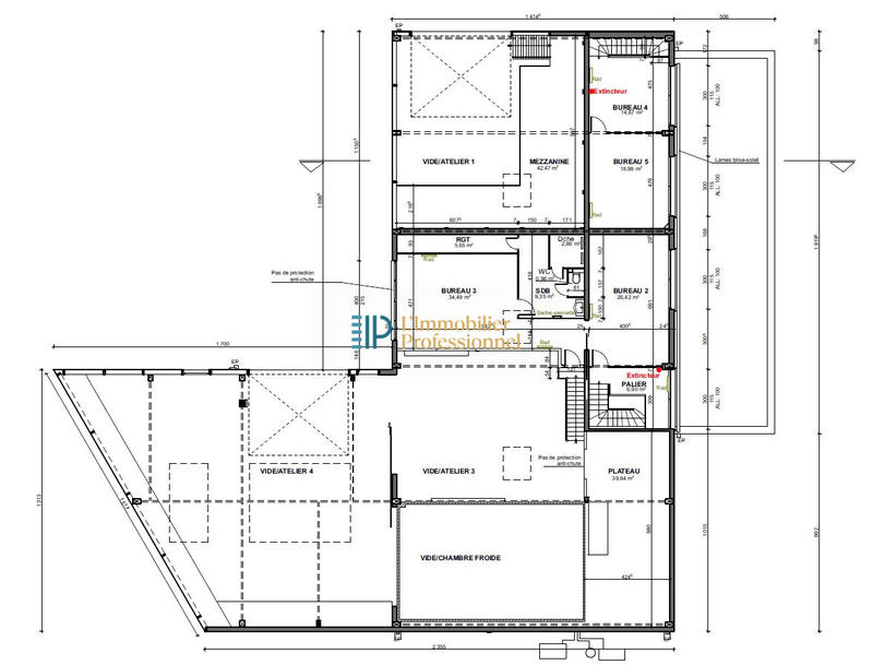 Local d'activités - 804 m²