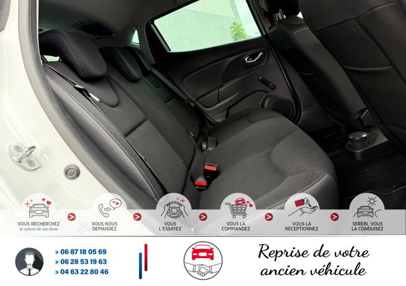 Renault Clio IV 0.9 Tce 75Cv Energy 39600Km Crit'Air 1*Moteur à Chaine*Véhicule Sous Garantie*Ct Révision Entretien Complet*Véhicule Garantie*100 Points de Contrôles*Aide au parking*Vitres teintées conformes la réglementation*Climatisation*Fixation Isofix