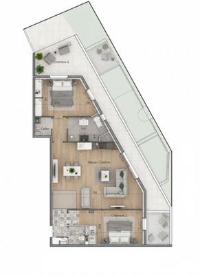 Appartement - 79 m² - 3 pièces