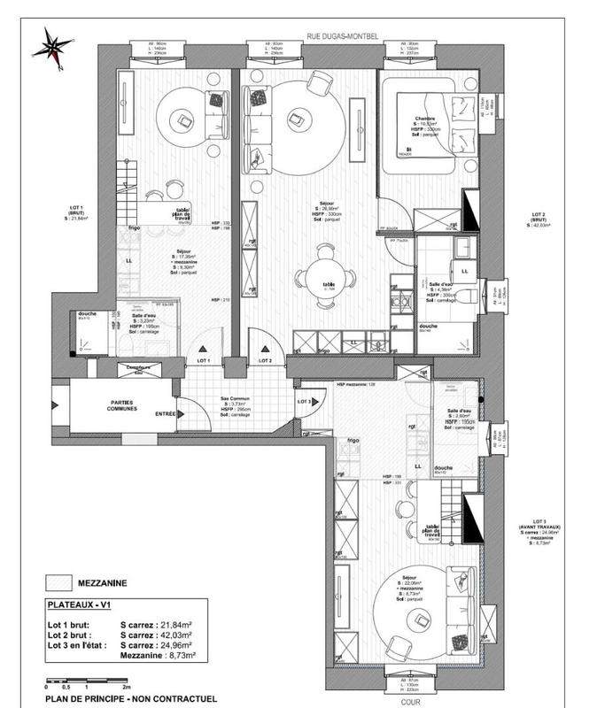 Appartement - 25 m² - 1 pièce