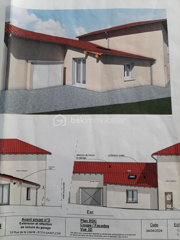 Maison en pierre - 79 m² - 3 pièces