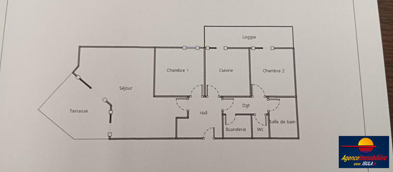 Appartement - 75 m² - 3 pièces