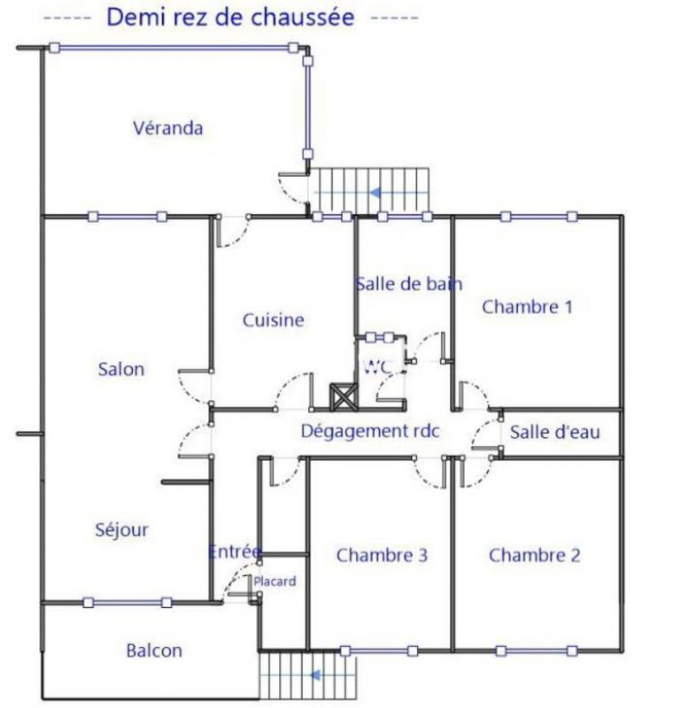Maison - 92 m² - 5 pièces
