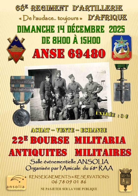 22e bourse militaria et antiquités militaires