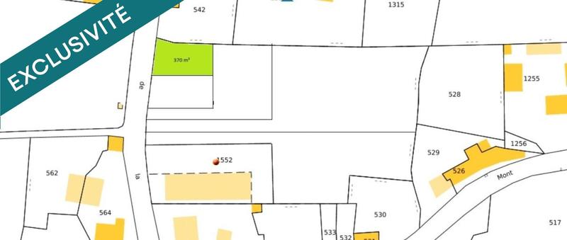 Terrain - 370 m²