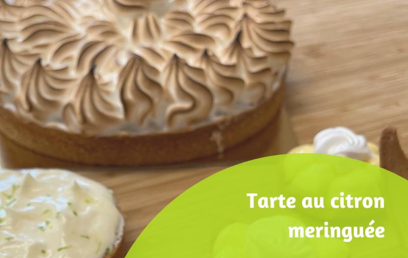 Atelier - Tarte au citron meringuée