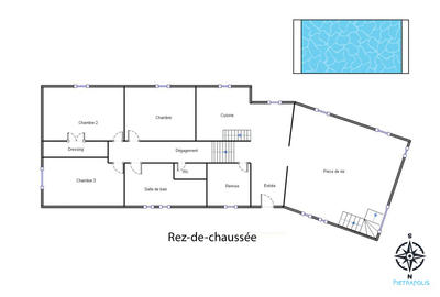 Maison - 139 m² - 5 pièces