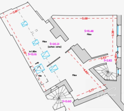 Appartement - 36 m² - 2 pièces